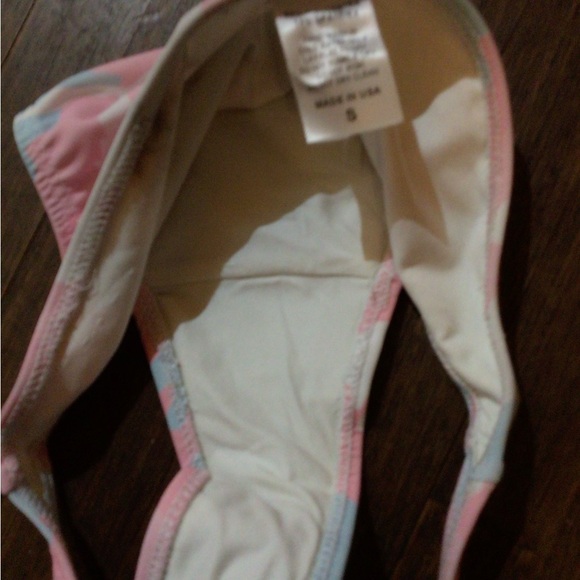 NEW! Los Angeles Apparel Pink Bikini Set - Picture 4 of 5